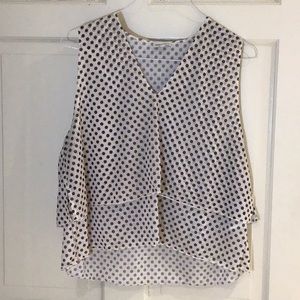 Bombay Y Lola Sleeveless Polkadot Shirt